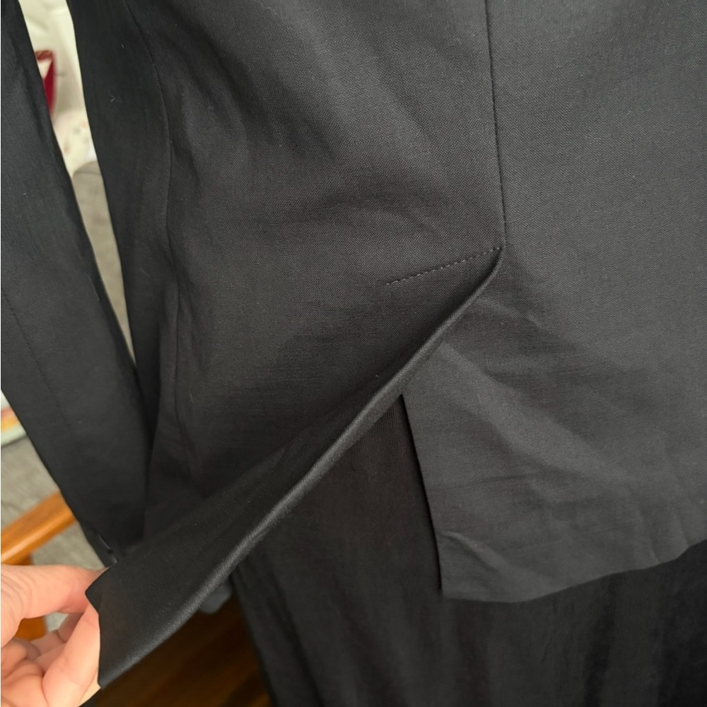 Haute Hippie Tuxedo Style Jacket With Black Diamantes - Picture 10 of 10